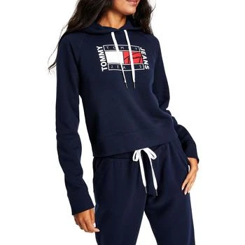 推荐Tommy Hilfiger Womens Fleece Logo Hoodie商品