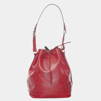 lv水桶包, [二手商品] Louis Vuitton | Louis Vuitton Red Epi Leather Noe Bucket Bag商品图片 4折