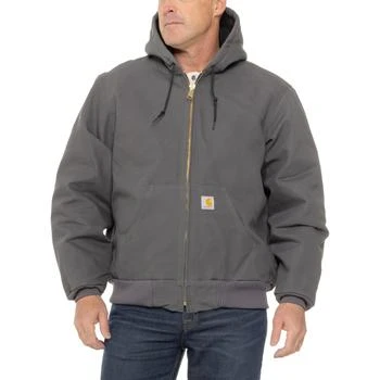 Carhartt | 【工厂次品】Carhartt 106673 Loose Fit Firm Duck Active Flannel-Lined Jacket - Insulated, Factory Seconds,商家SIERRA,价格¥486