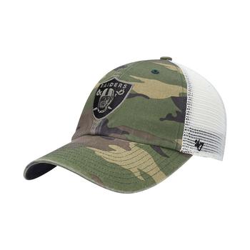 Men's Camo Las Vegas Raiders Branson MVP Trucker Snapback Hat product img