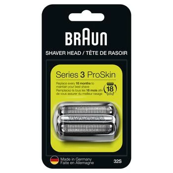 Braun | Braun Series 3 32S Foil & Cutter Replacement Head, Compatible with Models 3000s, 3010s, 3040s, 3050cc, 3070cc, 3080s, 3090cc,商家Amazon US editor's selection,价格¥197