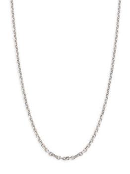 推荐14K White Gold Chain Necklace商品