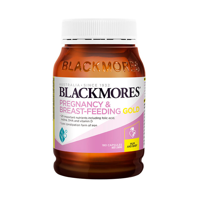 商品Blackmores | 澳洲Blackmores澳佳宝孕妇黄金营养素180粒 备孕期哺乳期叶酸DHA,商家Yoonii,价格¥204图片