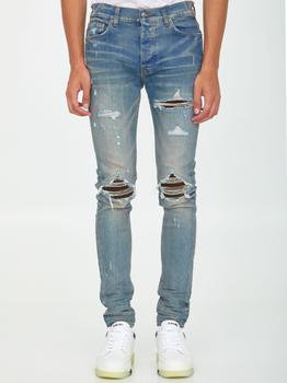 amiri牛仔裤, AMIRI | Distressed skinny jeans商品图片 8.6折