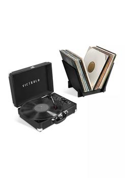 商品Victrola | Journey+ Bluetooth Suitcase Record Player with Matching Record Stand,商家Belk,价格¥724图片