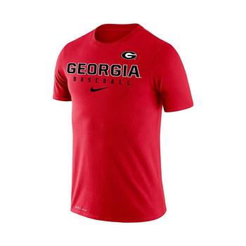 商品NIKE | Men's Red Georgia Bulldogs Baseball Legend Performance T-shirt,商家Macy's,价格¥287图片
