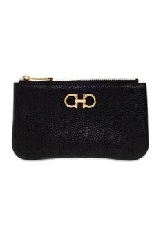 Salvatore Ferragamo | Salvatore Ferragamo Gancini Zipped Key Holder,商家Cettire,价格¥1613