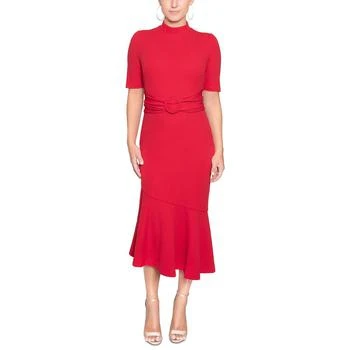 RACHEL Rachel Roy | Rachel Rachel Roy Womens Belted Mid Calf Midi Dress 3.3折