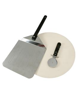 商品Mr. Bar-B-Q | 3 Piece Grill Stone Pizza Set,商家Lord & Taylor,价格¥394图片