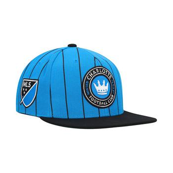 商品Mitchell & Ness | Men's Light Blue Charlotte FC Team Pin Snapback Hat,商家Macy's,价格¥277图片