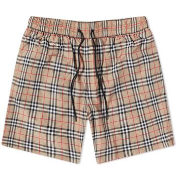 burberry短袖, Burberry | Burberry Guildes Classic Check Swim Short商品图片 