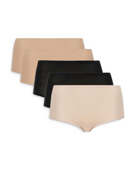 Chantelle, Chantelle | Soft Stretch One-Size High-Rise Briefs, Set of 5商品图片 额外9折, 额外九折