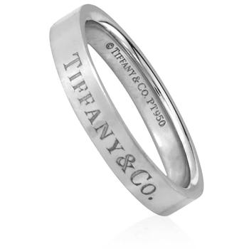 推荐Tiffany Unisex Tiffany & Co Platinum Band Ring, Brand Size 5商品