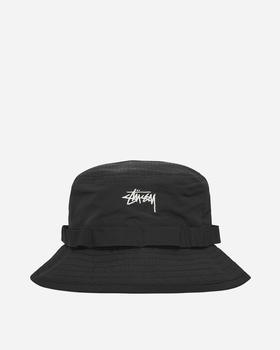 stussy帽子, STUSSY | Nyco Ripstop Boonie Hat Black商品图片 额外8.6折, 额外八六折