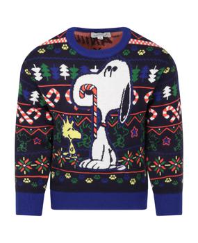 推荐Multicolor Sweater For Kids With Snoopy商品