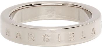 商品MAISON MARGIELA | Silver Skinny Logo Ring,商家SSENSE,价格¥530图片