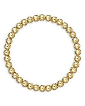 推荐14K Yellow Gold Bead Bracelet商品