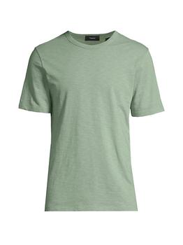 Theory | Essential Short-Sleeve Cotton T-Shirt商品图片,7.5折