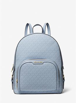 mk双肩包图片, Michael Kors | Jaycee Large Logo Backpack商品图片 