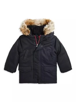 Ralph Lauren | Little Boy's Faux-Fur-Trim Down Parka,商家Saks Fifth Avenue,价格¥1844