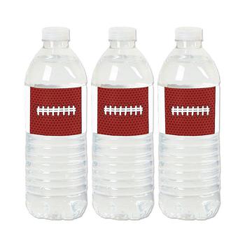 商品End Zone - Football - Baby Shower or Birthday Party Water Bottle Sticker Labels - Set of 20图片
