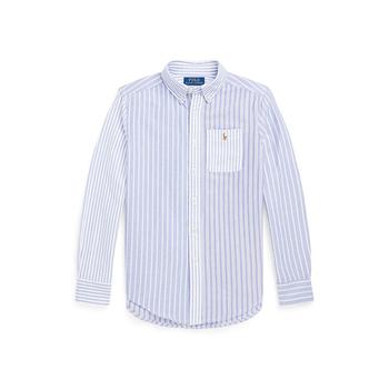 Ralph Lauren | Big Boys Striped Cotton Oxford Fun Shirt商品图片,独家减免邮费