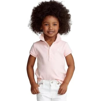 Ralph Lauren | Toddler and Little Girls Short Sleeve Stretch Cotton Mesh Polo Shirt,商家Macy's,价格¥374