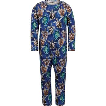 推荐Mini turtles onesie in blue商品