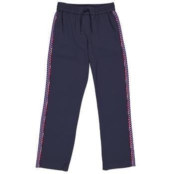 product Kenzo Midnight Blue Straight-Leg Cropped Track Pants image