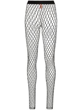 amina muaddi是什么牌子, Amina Muaddi | AMINA MUADDI X WOLFORD - Amina Muaddi X Wolford Leggins商品图片 