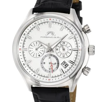 推荐Dylan Men's Leather Watch, 871ADYL 41MM商品