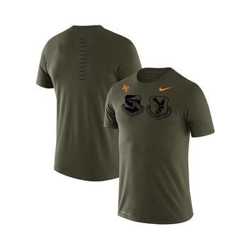 NIKE | Men's Olive Air Force Falcons Rivalry Badge Legend T-shirt商品图片,