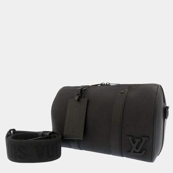 旅行lv, [二手商品] Louis Vuitton | Louis Vuitton Black Calf Leather City Keepall Duffle Bag商品图片 
