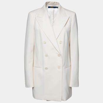 [二手商品] Ralph Lauren | Polo Ralph Lauren Cream Wool Button Front Coat L商品图片,满1件减$100, 满减