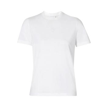 女士始祖鸟短袖, Burberry | Burberry 博柏利 Monogram Motif女士白色圆领TB短袖T恤 8015186商品图片 独家减免邮费