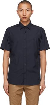 Navy Sherwood Short Sleeve Shirt,价格$295.18