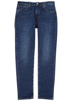 推荐512 dark blue slim-leg jeans商品