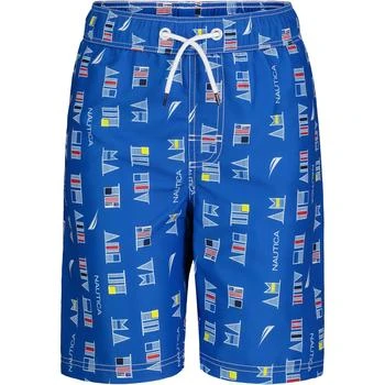 Nautica | Nautica Little Boys' Flag Print Swim Short (4-7) 3.1折