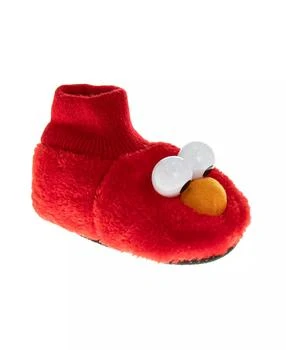Sesame Street | Toddler Girls and Toddler Boys Curious Elmo Dual Sizes Slippers,商家Macy's,价格¥170