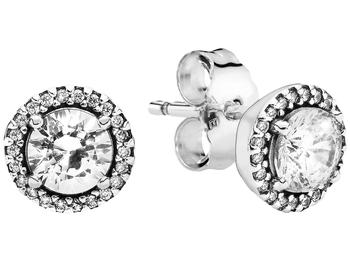 潘多拉耳钉, PANDORA | Round Sparkle Stud Earrings商品图片 7.4折
