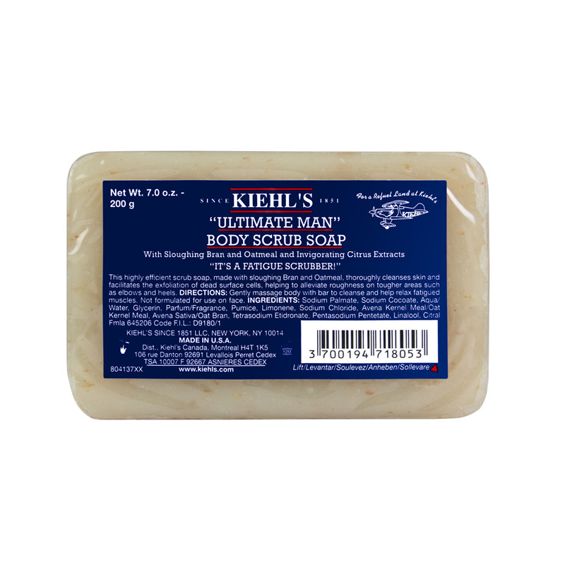 科颜氏身体乳保质期, Kiehl's | Kiehl's科颜氏 男士燕麦磨砂皂200G商品图片 8.6折×额外9.5折, 包邮包税, 额外九五折