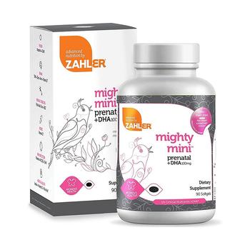 商品Zahler | Mighty Mini Once-Daily Prenatal Vitamins With DHA - 90 Softgels,商家Macy's,价格¥269图片