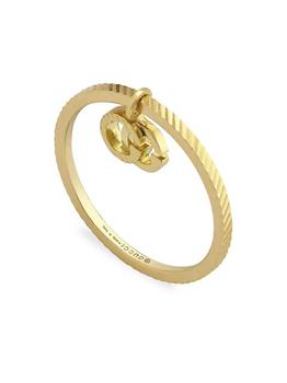 商品Gucci | GG Running 18K Yellow Gold Ring Bracelet,商家Saks Fifth Avenue,价格¥6152图片