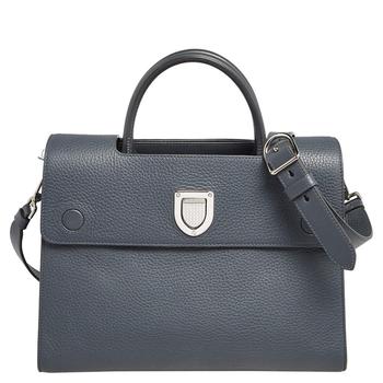 迪奥托特包, [二手商品] Dior | Dior Grey Leather Medium Diorever Tote商品图片 4.4折, 满1件减$100, 满减