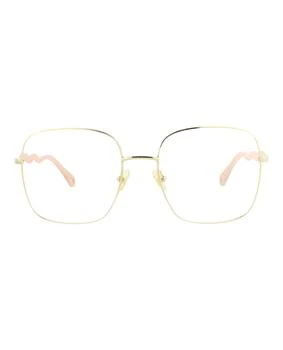 Chloé | Square-Frame Metal Optical Frames,商家Maison Beyond,价格¥798