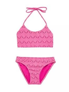 Little Peixoto | Little Girl's & Girl's Molly Bikini Set,商家Saks Fifth Avenue,价格¥462