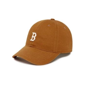 推荐【享贝家】ZY- MLB 字�母B小标刺绣棒球帽 鸭舌帽 男女同款 焦糖色 3ACP7701N-43BRS商品