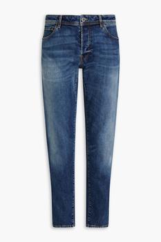 Peserico | Slim-fit faded denim jeans商品图片,3.5折