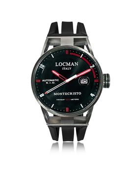 Locman 洛克曼 | Montecristo 不锈钢和钛自动男士手表配硅胶表带商品图片,7.2折