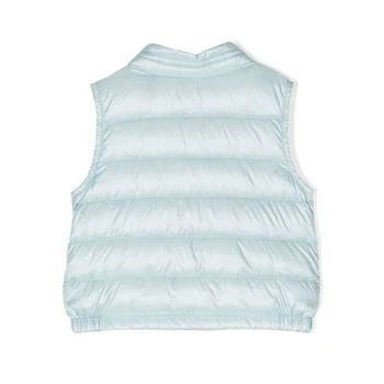 Moncler | Light Blue Logo Amaury Vest,商家Premium Outlets,价格¥2603